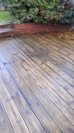Decking cleaned in the Loughton, Debden or Chigwell area by Loughton Handyman