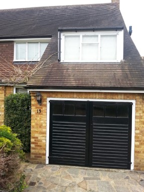 Garage door painting in the Loughton, Debden or Chigwell area, by Loughton Handyman